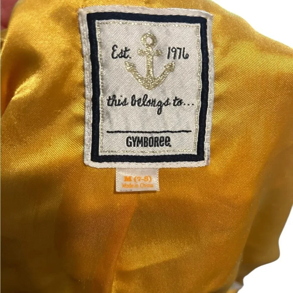 Gymboree Girls Wool Blend Tweed Jacket Mustard Yellow Size 7/8